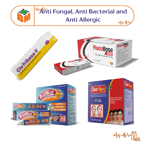 Anti Fungal Anti Bacterial and Anti Allergic